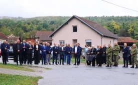Obilježena 34. obljetnica prve vojne akcije u Požeštini - počast poginulim herojima kod spomenika u Kamenskoj