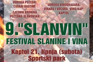 Na 9. &quot;Slanvinu&quot; ekipe se natječu u pripremanju posebne delicije i najljepše „slaninske ruže“ te degustaciji nagrađenih vina