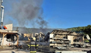 U krugu trgovačkog društva došlo do požara