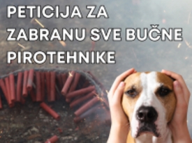 Ulazimo u prosinac, stižu detonacije, strah, ozljede i smrt  - Hrvatska mora hitno zabraniti dane bučne pirotehnike!
