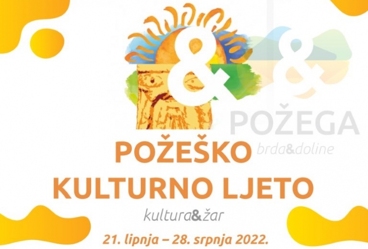Najavljeno novo i drugačije Požeško kulturno ljeto 2022.