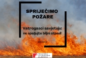 Spriječimo požare raslinja - ne spaljujmo biljni otpad