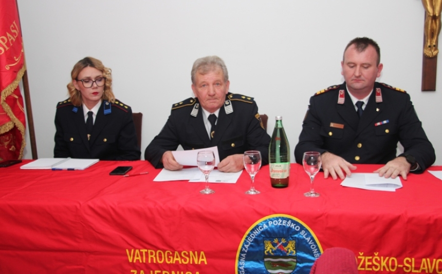 Skupština Vatrogasne zajednice Požeško-slavonske županije donijela Plan rada i Financijski plan za naredne godine