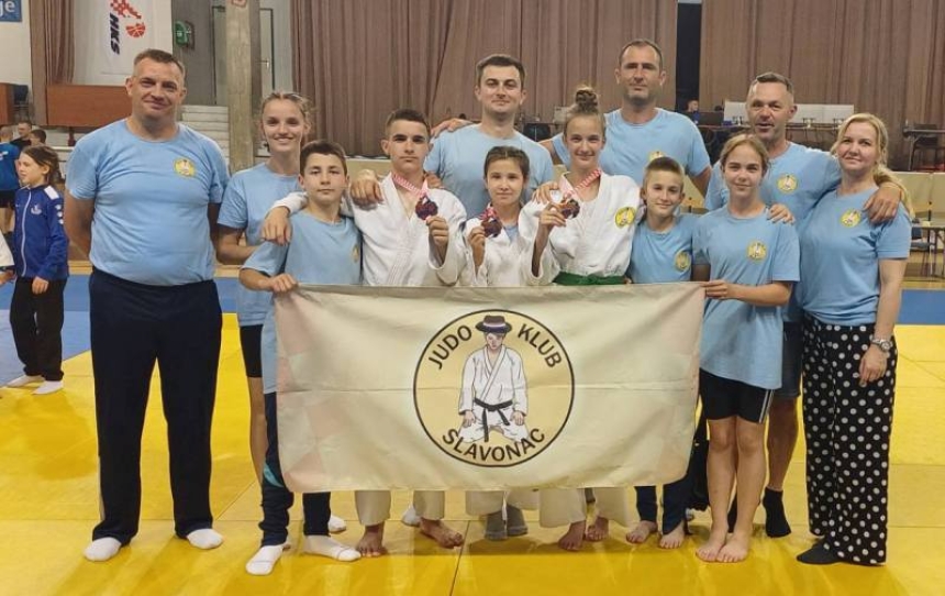 Prvenstvo Hrvatske u džudu do 14 godina - Judo klub "Slavonac" odličan s tri medalje