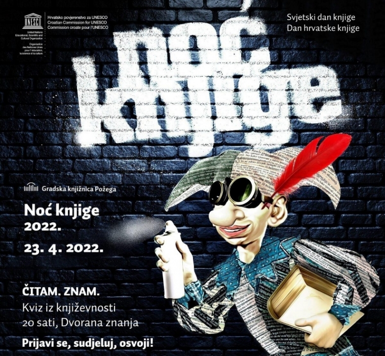 &quot;Čitam. Znam.&quot; – kviz iz književnosti u organizaciji Gradske knjižnice Požega