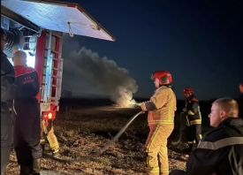 Požar na otvorenom na području Vetova