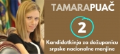 Kandidatkinja za zamjenika župana ispred srpske nacionalne manjine obratila se pismom svojim biračima