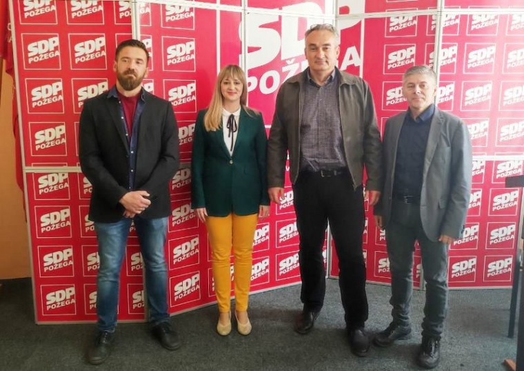 SDP pozvao građane da u nedjelju 08.05. izađu na izbore za Mjesne odbore u gradu Požegi