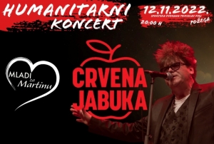 Najavljen Humanitarni koncert Crvene jabuke u Požegi – mladi za Martinu