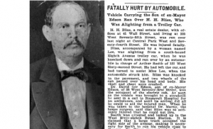 13. rujna 1899. prvi pješak u povijesti stradao pod kotačima električnog automobila