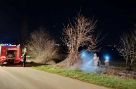 Noćas je došlo do požara na otvorenom prostoru u požeškoj Osječkoj ulici