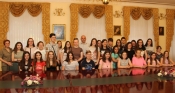 Gradonačelnik Puljašić primio učenike koji su sudjelovali na državnim natjecanjima