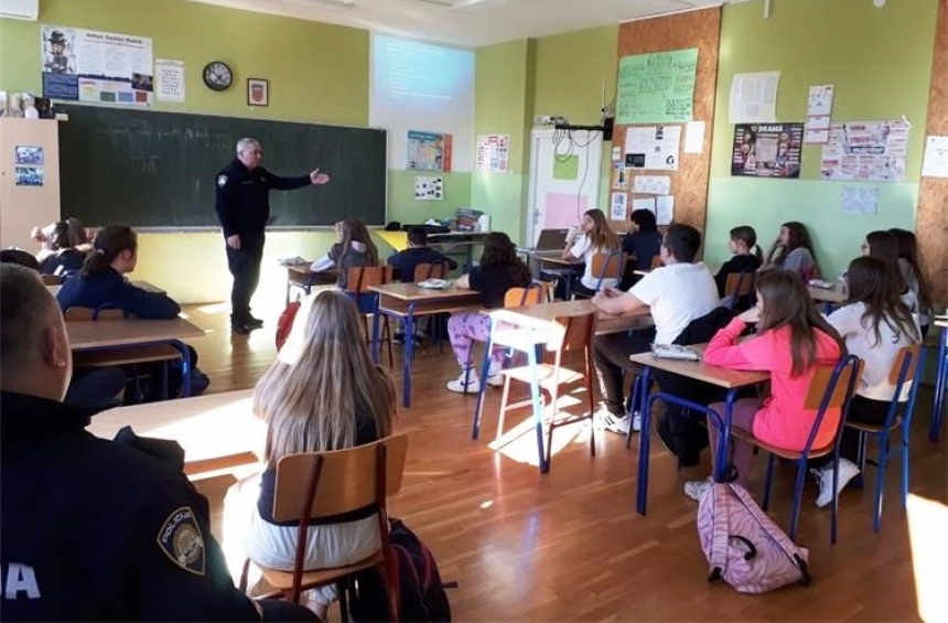 Policijska uprava provela preventivne aktivnosti za učenike u akciji "Zajedno protiv govora mržnje"