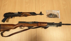 Anonimni građanin s područja Požege dragovoljno predao automatsku i poluautomatsku pušku, spremnike i streljivo