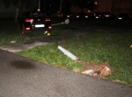 Vozač 29-godišnjak koji je izletio u Babinom Viru i presjekao stup rasvjete imao 1,58 promila alkohola