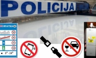 Pojačane mjere kontrole u prometu za vikend utvrdile ukupno 67 prekršaja a za najveći kazna od 10 tisuća kuna